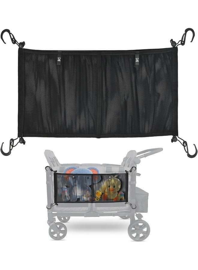 HX AURIZE Stroller Wagon Cargo Net and Organizer Wagon Accessories Compatible with WONDERFOLD All W-Series Models - Image 1